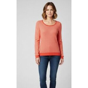 The North Face Women’s Sweater Top Small Coral Knit Pullover